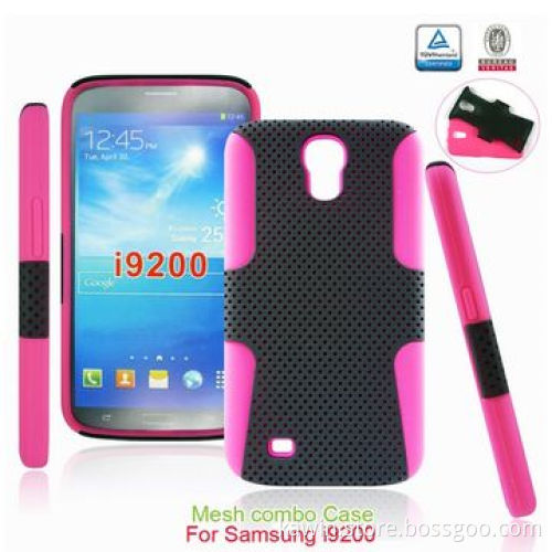 Mesh Combo 2-in-1 PC + Silicone Cover for Samsung Galaxy Mega 6.3